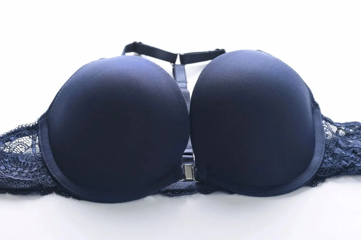 Conjunto de sutiã push-up confortável feminino com fivela frontal e alça de ombro lingerie sexy para mulher