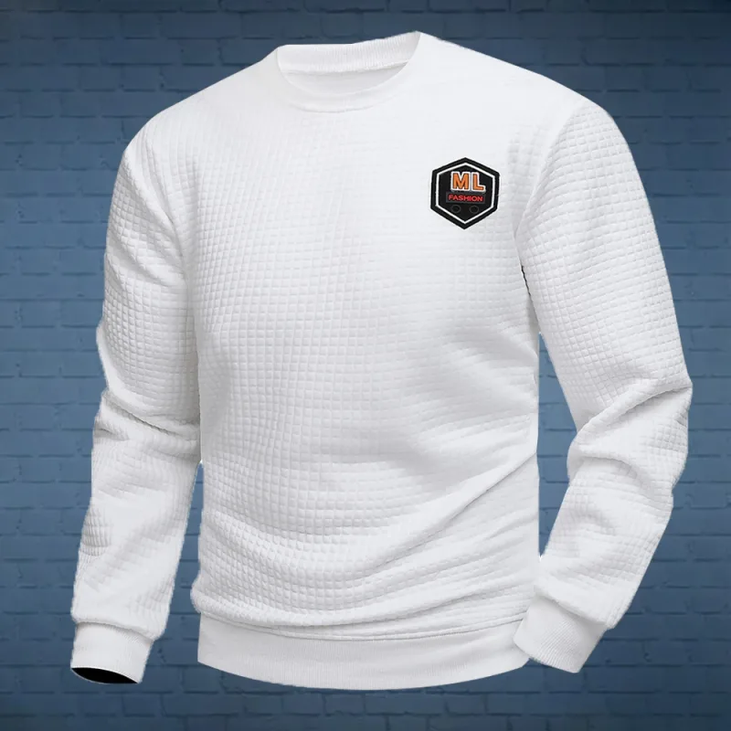 Moletom masculino com zíper de um quarto casual outono mock pescoço branco solto pulôver manga longa sólido gráfico zip up moletom