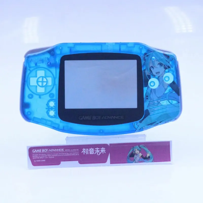 Pokémon GBA Shell IPS Conjunto completo de capa para console GBA Case Shell