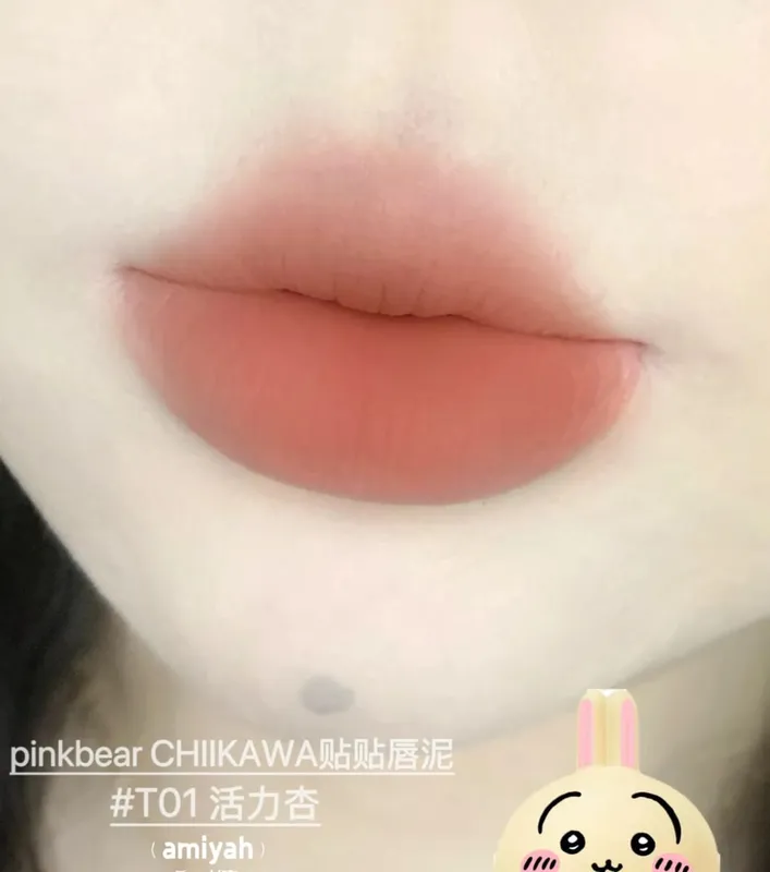 Pinkbear Single Blush Multi-purpose Cream Mirror Lip Gloss Matte Lip Cream Water Shimmer light Long Lasting Lips Makeup
