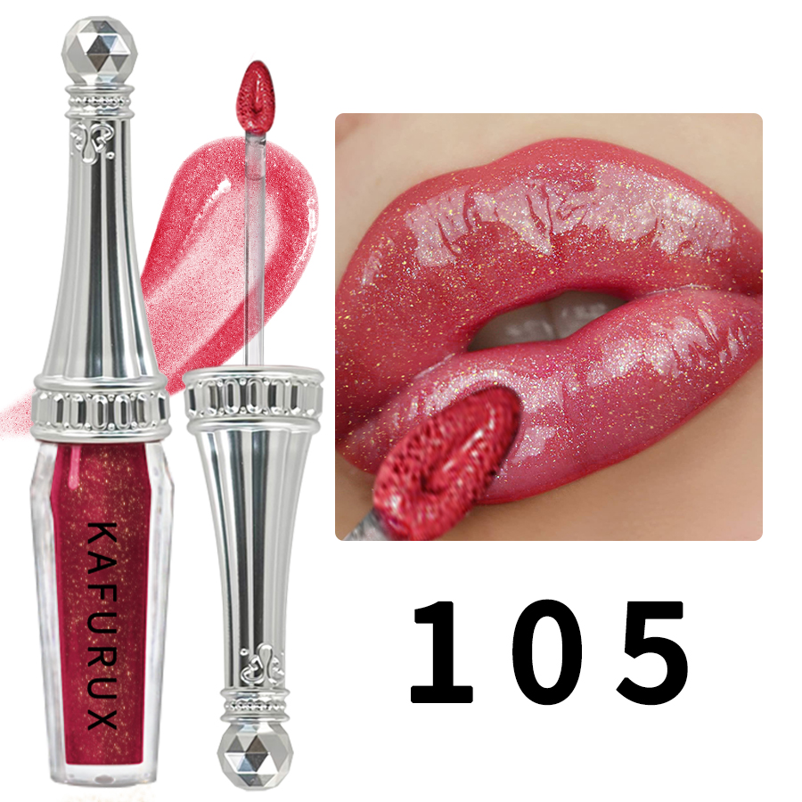 6 cores glitter batons líquidos shimmer brilhante lipgloss perolado matiz labial hidratante longa duração maquiagem esmalte labial para wom — image 8