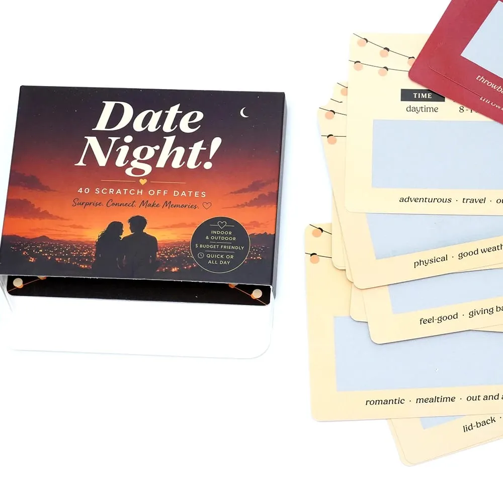 Jogo de cartas romântico data noite raspar aventura para casais jogo de relacionamento interativo surpresa desafios cartões criativos
