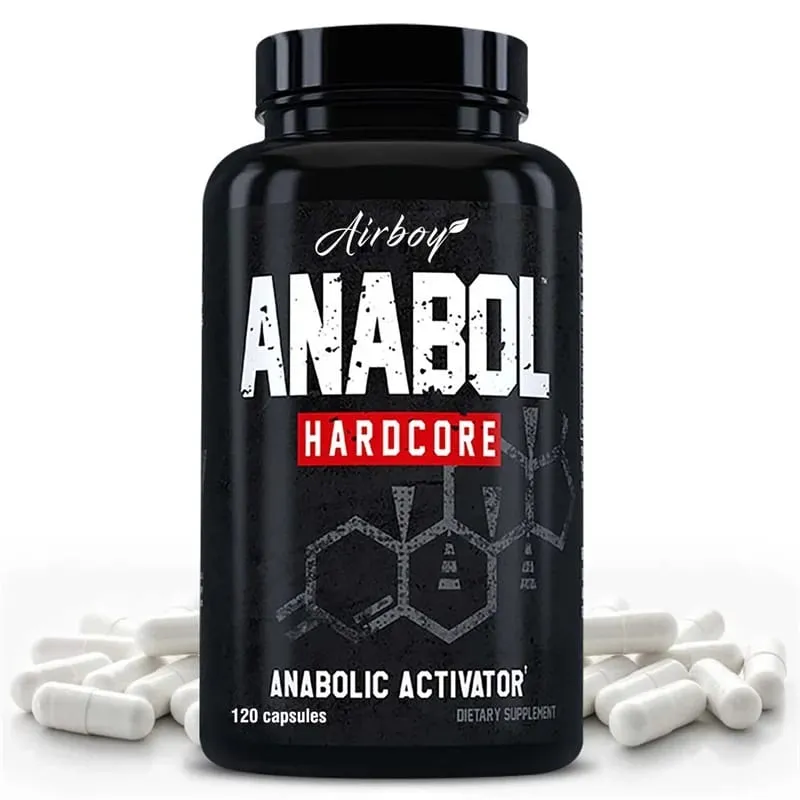 Anabol Hardcore Supplement - Helps Build Lean Firm High-quality Muscle Promoting Muscle Growth Recovery & Strength Enhancement