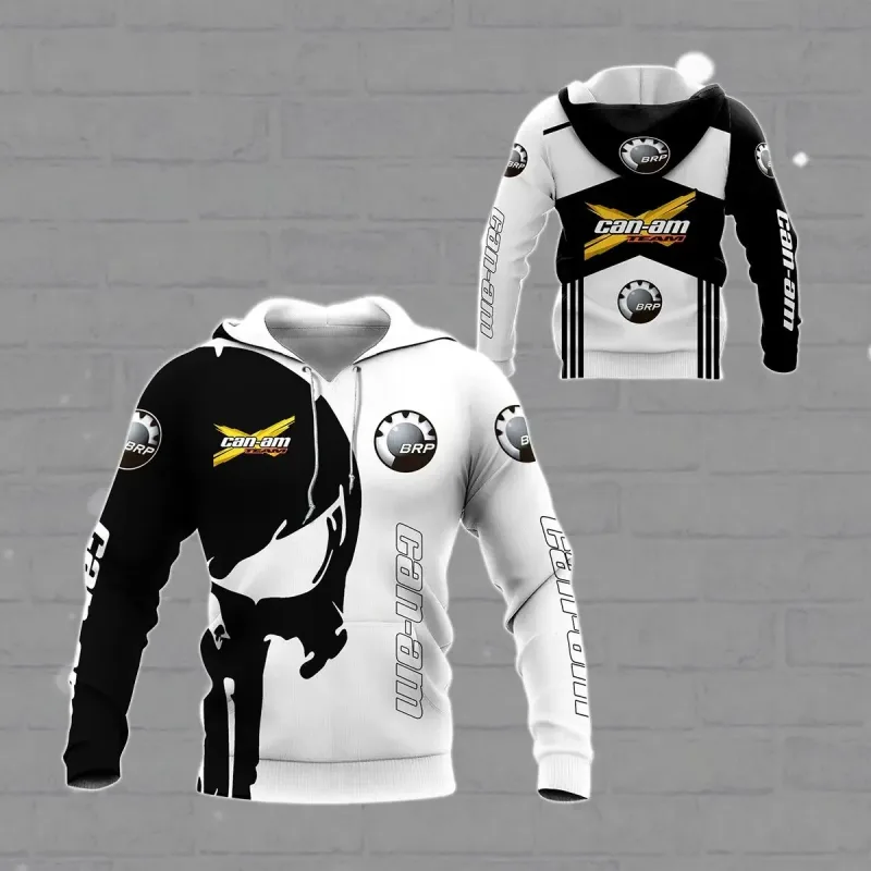 Brp Can-am 3D Print Pullover Newest Off-road Racing Car Unique Men/Women Cozy Harajuku Casual Streetwear Hoodies Sweatshirt Tops
