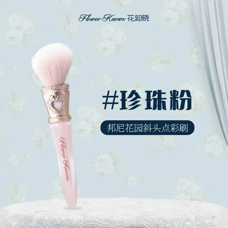 Flower Knows Swan Ballet Blush Wool Brush Mineral Powder Bronzer Contour Makeup Brushes By Flower Knows — image 8