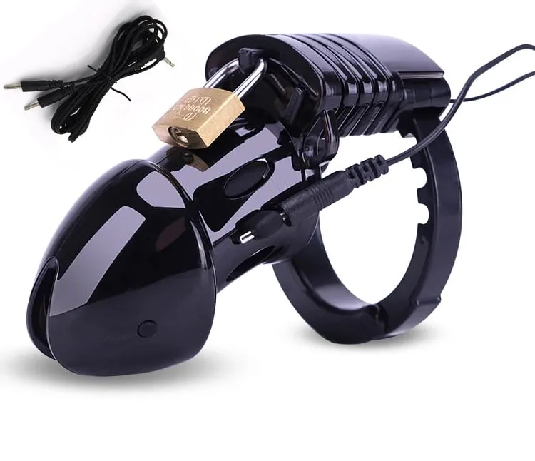 Taser anel de choque elétrico masculino masturbar estimular a ereção do pênis brinquedo sexual em gay e-stim massagem bondage pênis escroto cockring