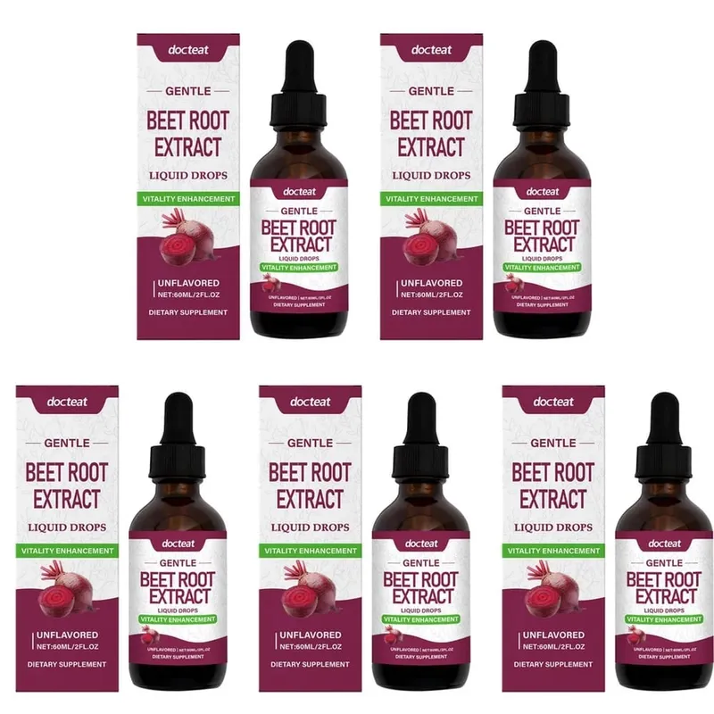 Docteat extrato de raiz de beterraba gotas líquidas sem sabor apoia a saúde cardiovascular apoia o desempenho da atividade física 60 ml