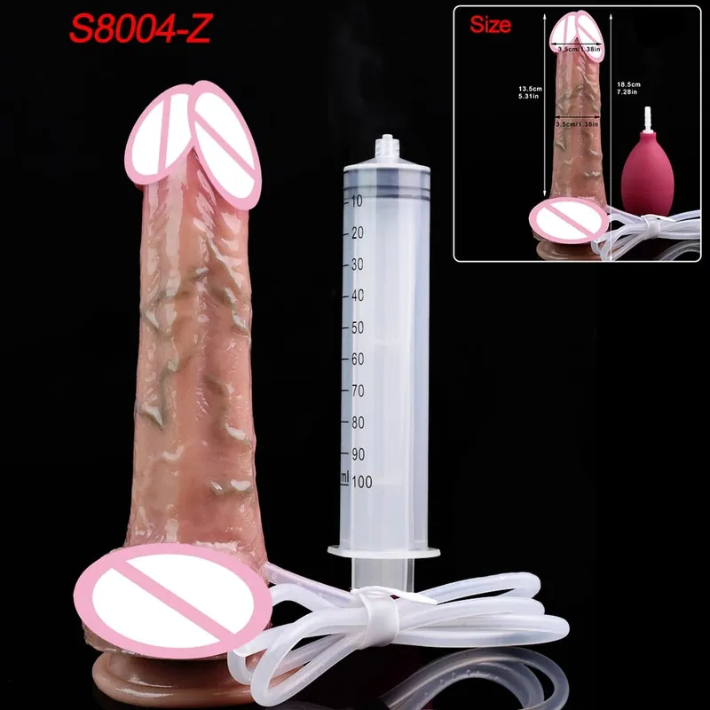Veias profundas ultra esguichando vibrador silicone pele toque longo ejaculação butt plug para homens mulheres g-ponto estimular 18 + brinquedos sexuais