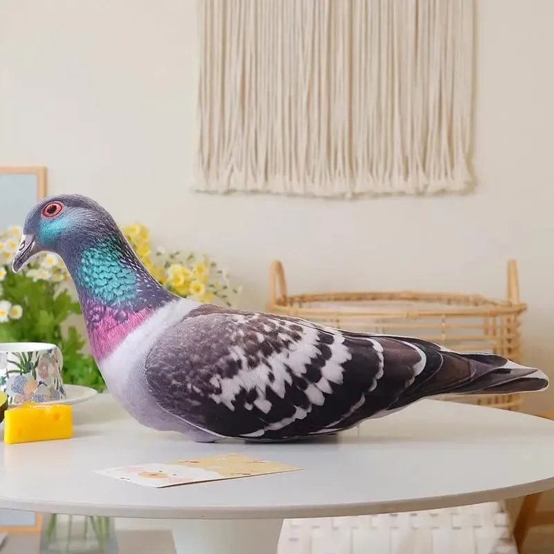 Galo travesseiro de pelúcia realista impressão 3d macio macio confortável almofada para cadeira de escritório decoração descanso travesseiro para trabalhadores