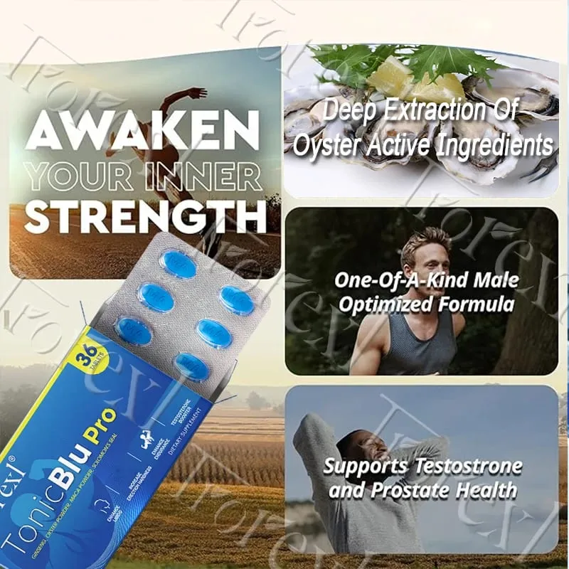 Pílula Azul com Ostra Ginseng Crescimento Máximo Suplementos Masculinos de Poder