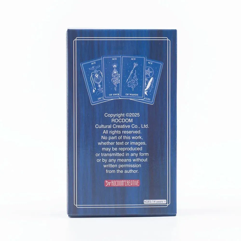 Tarô Celestial preenchido com a atmosfera misteriosa de corpos celestes cósmicos Divination Edition Deck Board Playing Games — image 2