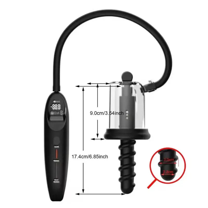 Vibração elétrica sucção ânus rosebud bomba vibratória butt plug vácuo otário massageador de próstata masculino brinquedos sexuais anal para homens ferramenta
