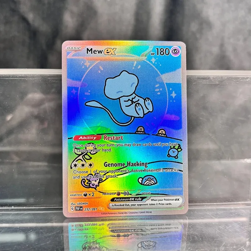 PKM Proxy Cards Classic Charizard Mew With Ex Single Cards Collection PTCG Suicune Gx Tyranitar Gx Lost Thunder Foil Card — image 3