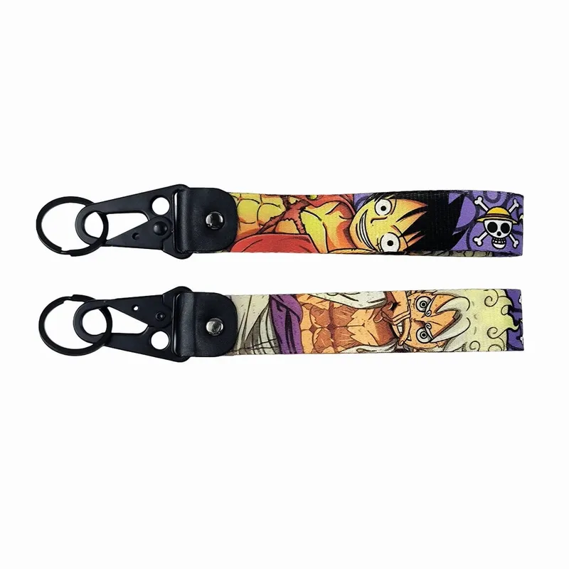 Uma peça legal águia bico chaveiro cordão anime manga série crachá titular usb pingente portátil chave cordão acessórios