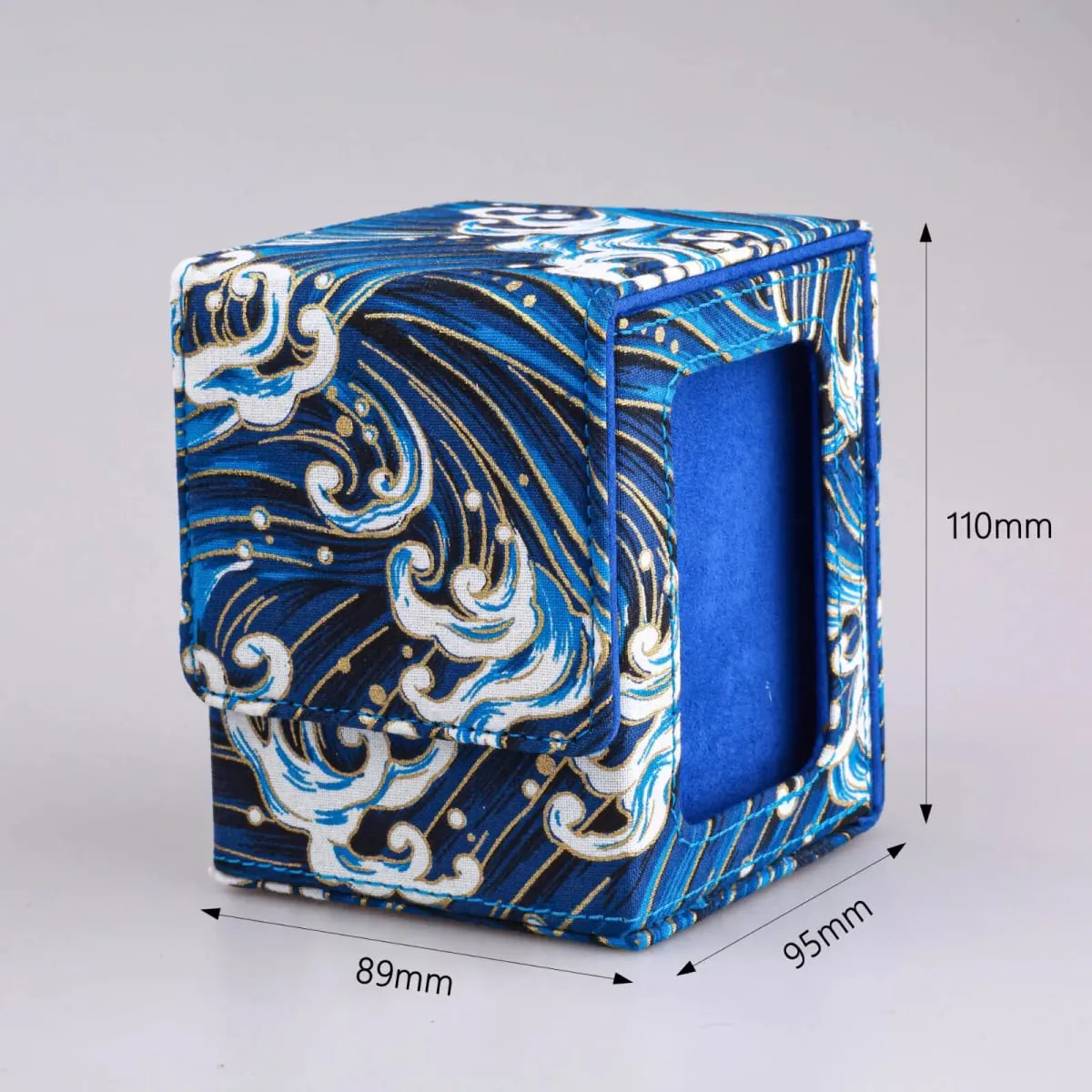 120+ Trading Card Deck Box With Display Window MTG PTCG TCG Board Games Collectible Card Cases YGO Magnetic Organiser Case Gift