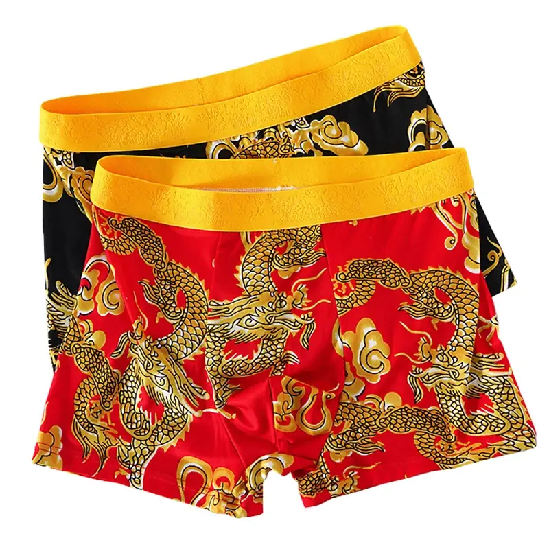 4 pçs/set roupa interior masculina padrão 3d sexy cuecas em forma de u bolsa convexa moda meninos calcinha novo estilo boxershorts masculino — image 11