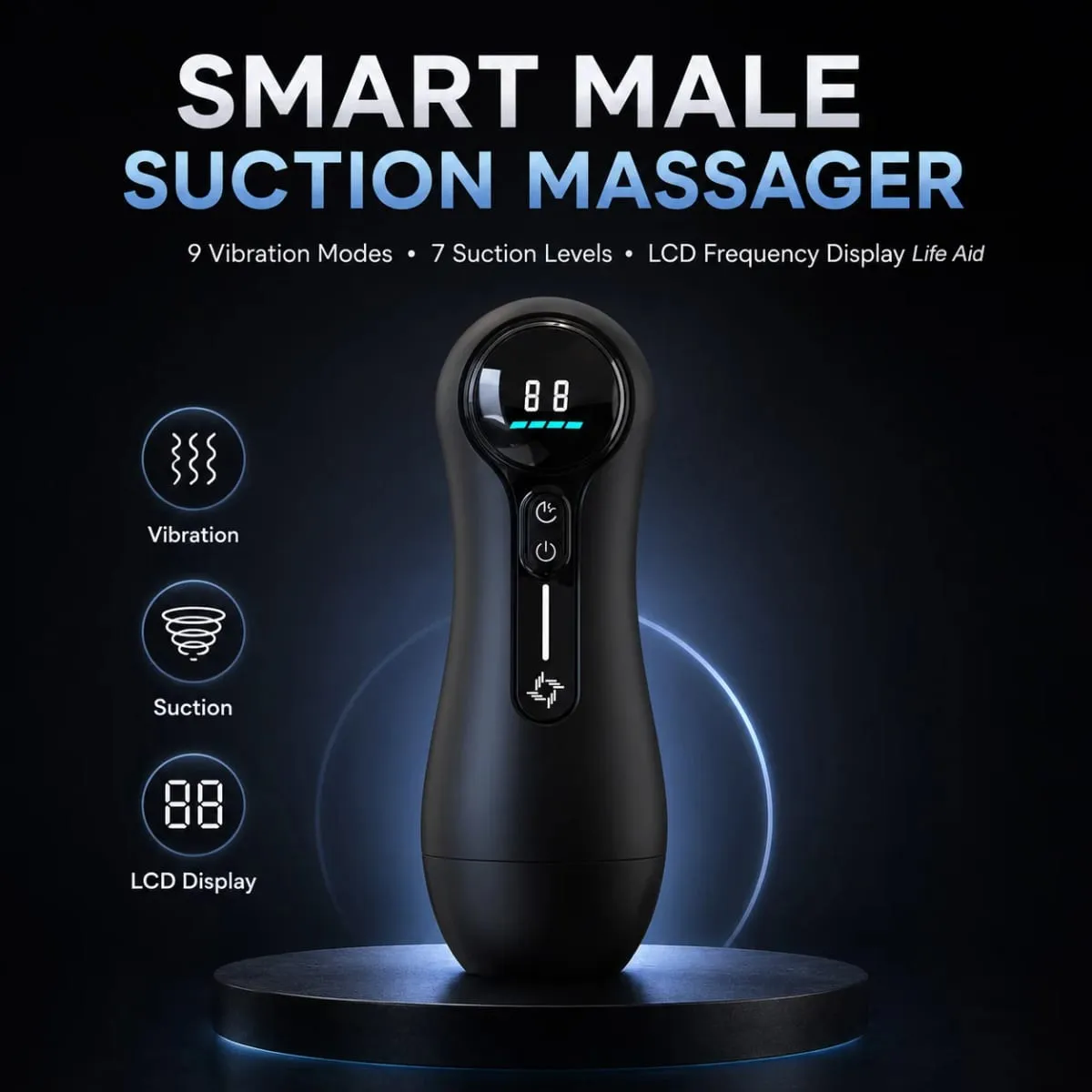 Masturbador automático de vibração masculina, máquina de sucção de boquete, copo de masturbação, brinquedos sexuais vaginais para homens, produtos adultos