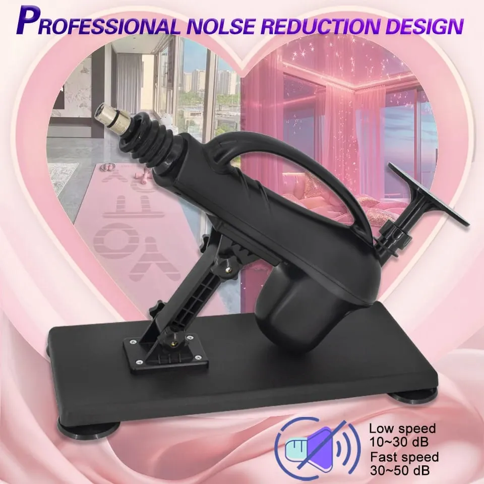 A2SS-Portable Automatic Masturbation Machine for Women with Big Dildo Men's Sex Toy Pumping Gun for Couples
