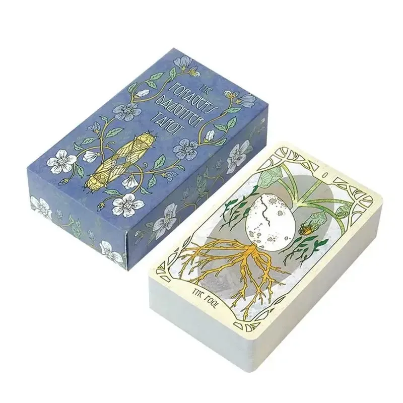 78 baralho de cartas de tarô da filha do forager, jogo de tabuleiro, oráculo, jogo de festa, ferramentas de adivinhação, baralho de adivinhação misterioso