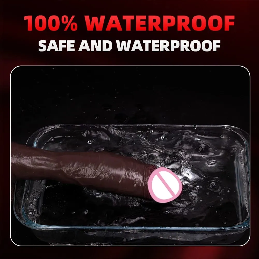 Realistic Black Dildo Vibrator Wireless Remote Rotating Penis Suction Cup Telescopic Vibrating Dildos Dick Sex Toys For Women