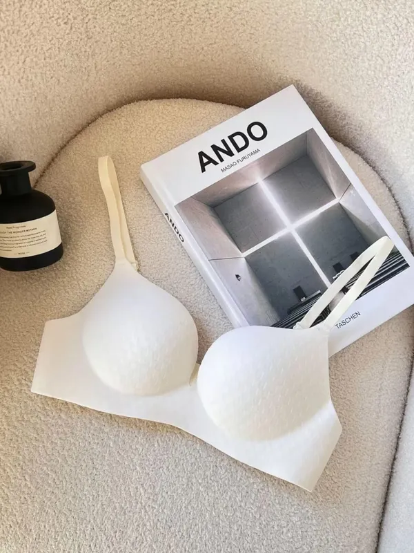 Lingerie push up respirável, confortável e sem costura para mulheres, sutiã pequeno para coleta de seios, sutiã grande anti-flacidez