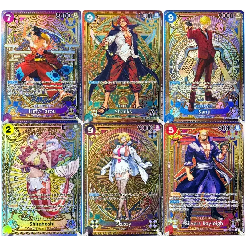 Conjunto completo de cartas de jogo de peça única sp, coleção completa de cartas raras de alta qualidade, réplica diy de cartão proxy de folha de anime [inglês/japonês]