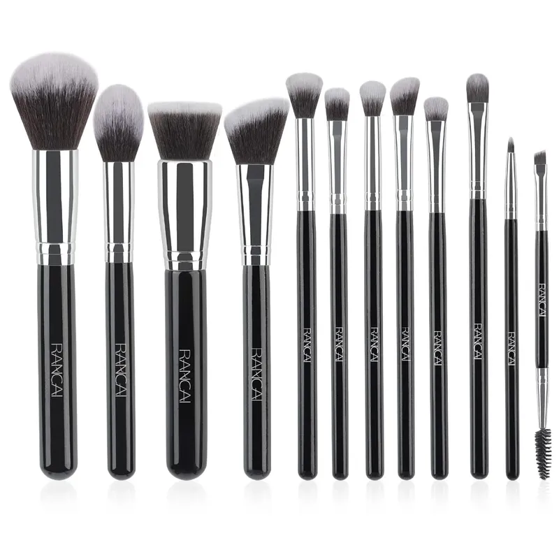 Professional Gift Box 12 Pieces Makeup Brushes Kit Face Eye Beauty Brushes For Foundation Conceal Eyeshadow Contour Brush