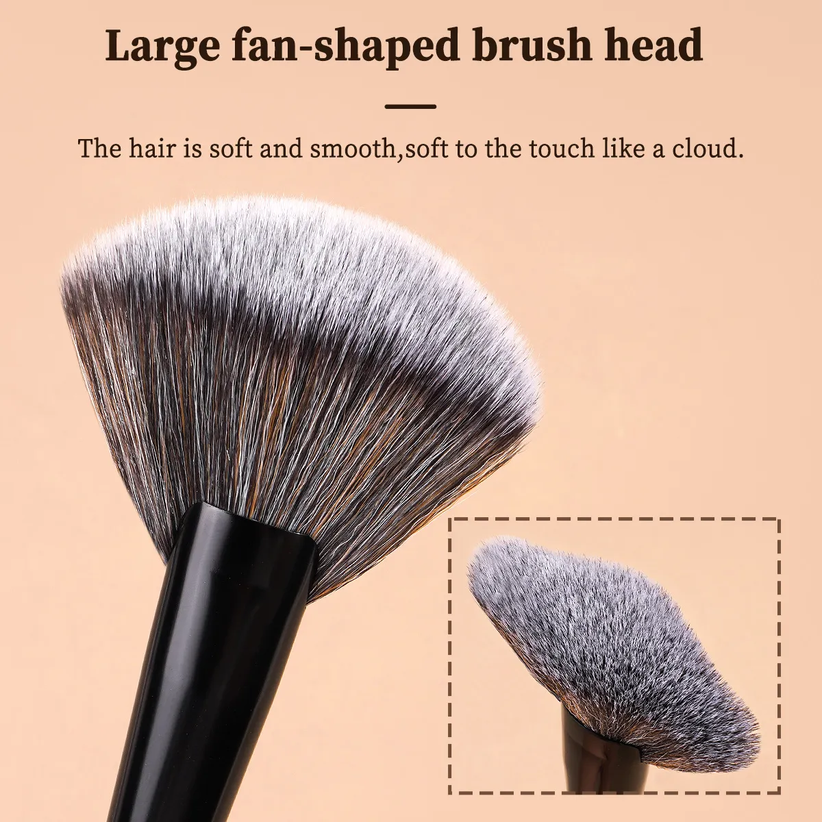 Pincéis de maquiagem 15 peças pincéis de rosto ultra macio base de cabelo corretivo blush sombra kabuki kit de pincéis de maquiagem ferramentas