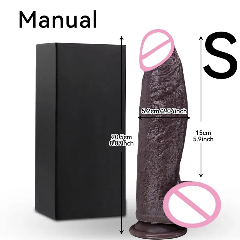 Realistic Big Dildo Huge Fake Penis With Suction Cup Flexible Artifical Dick Female Vagina Anal Masturbation For Lesbain Sex Toy
