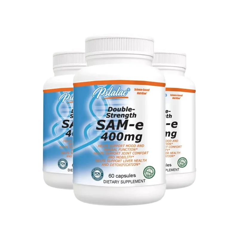 Sam-E 400 毫克關節補充品 - 支持關節健康 大腦功能 改善情緒 提高能量水平 緩解壓力