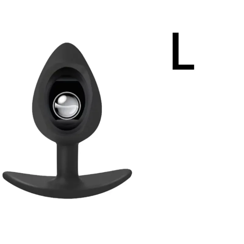 1pc silicone anal plug bolas embutidas iniciante ao tamanho sênior nádegas g-ponto massagem brinquedos sexuais adultos