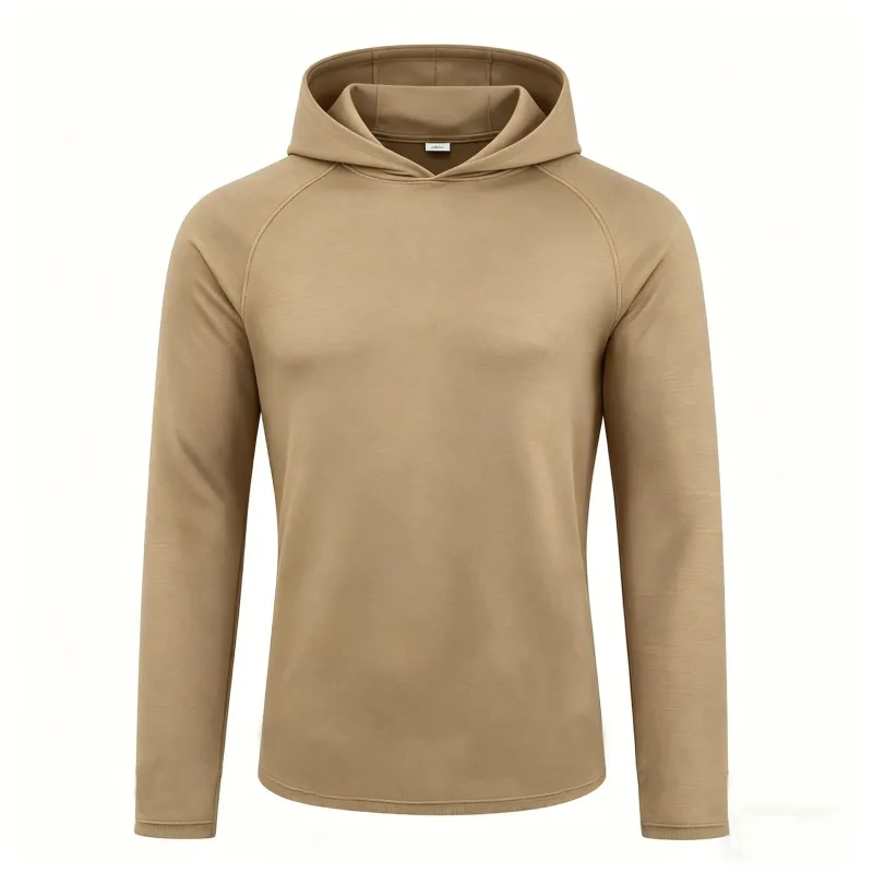 Hoodies de manga longa dos homens camisas de proteção solar sólido secagem rápida camiseta dos homens musculação fitness muscular sportwear roupas de ginásio