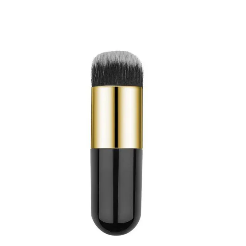 1 pçs pincéis de maquiagem rosto fundação pó solto corretivo mistura blush escova macio sintético cosméticos beleza maquiagem ferramentas