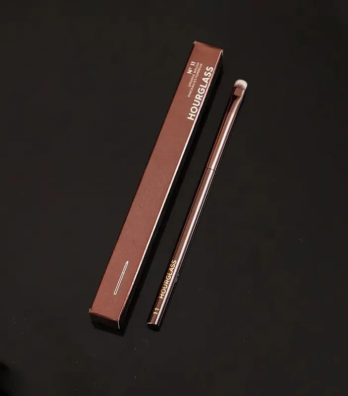 1 pc HG Pro Makeup brushes Powder contour Blusher Make up brush Highlight Bronzer exquisite Professional metal handle with box