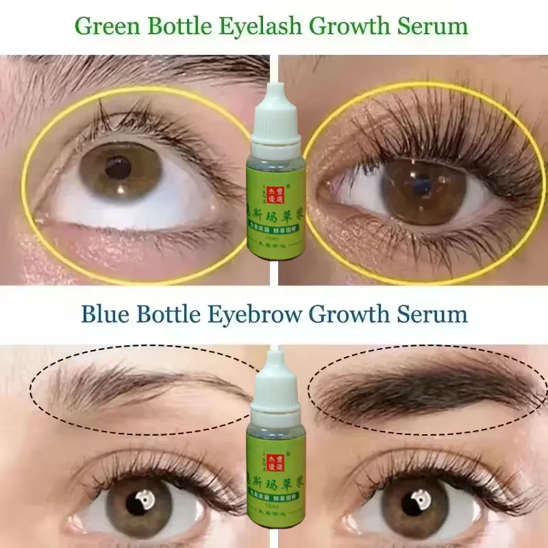 Sobrancelhas crescimento líquido cabelo rápido mais cheio mais grosso usma grama soro tratamento de perda de cabelo produto evitar calvície maquiagem novo