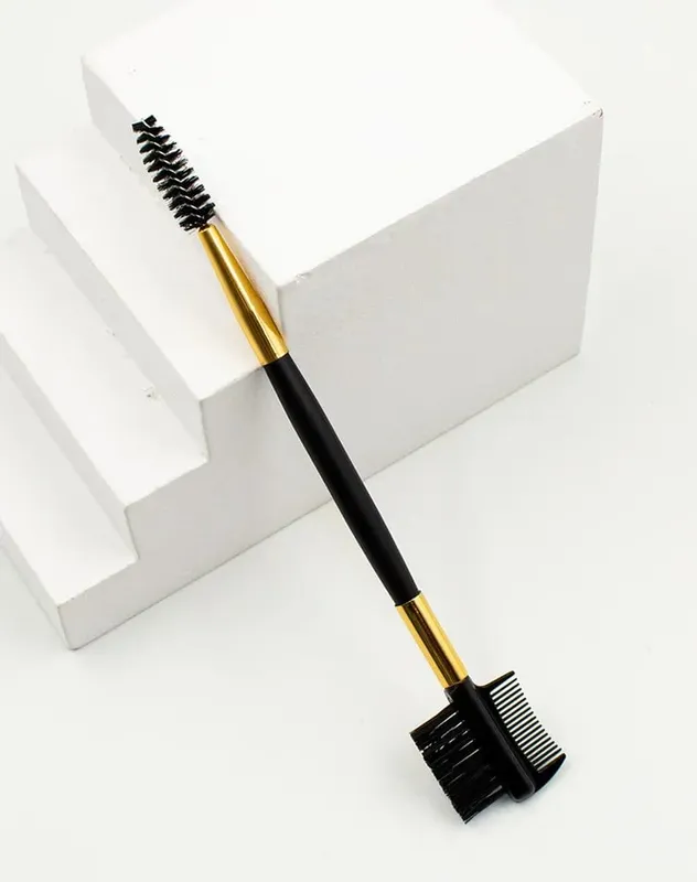 1PC Double Ended Eyebrow Comb Brush Beauty Makeup Brushes Eyelash Applicator Professional Make Up Tool