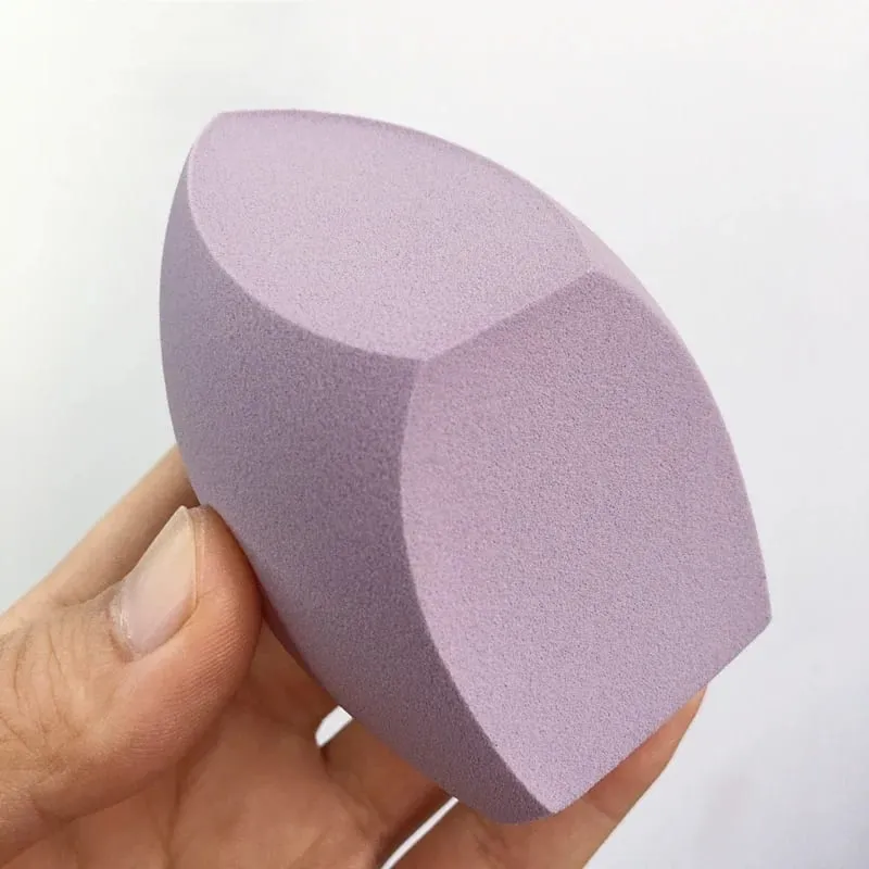 Esponja de maquiagem de tamanho grande, molhado e seco, dupla utilização, base macia, esponja de pó, creme suave, acessórios de ferramentas de maquiagem