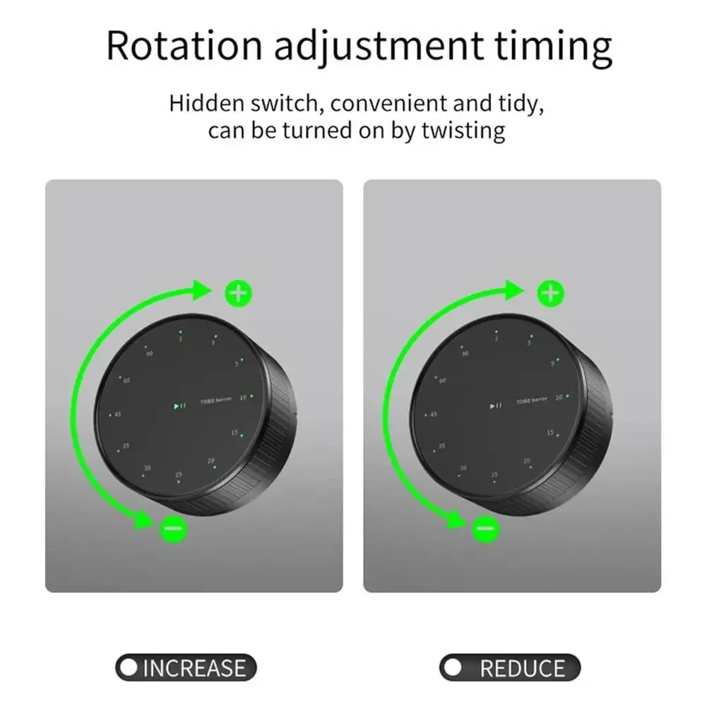 Temporizador de cozinha 90 minutos, temporizador de contagem regressiva de cozinha + alarme alto, configuração rápida, gerenciamento de tempo, lembrete de contagem regressiva Magnetics-B61B