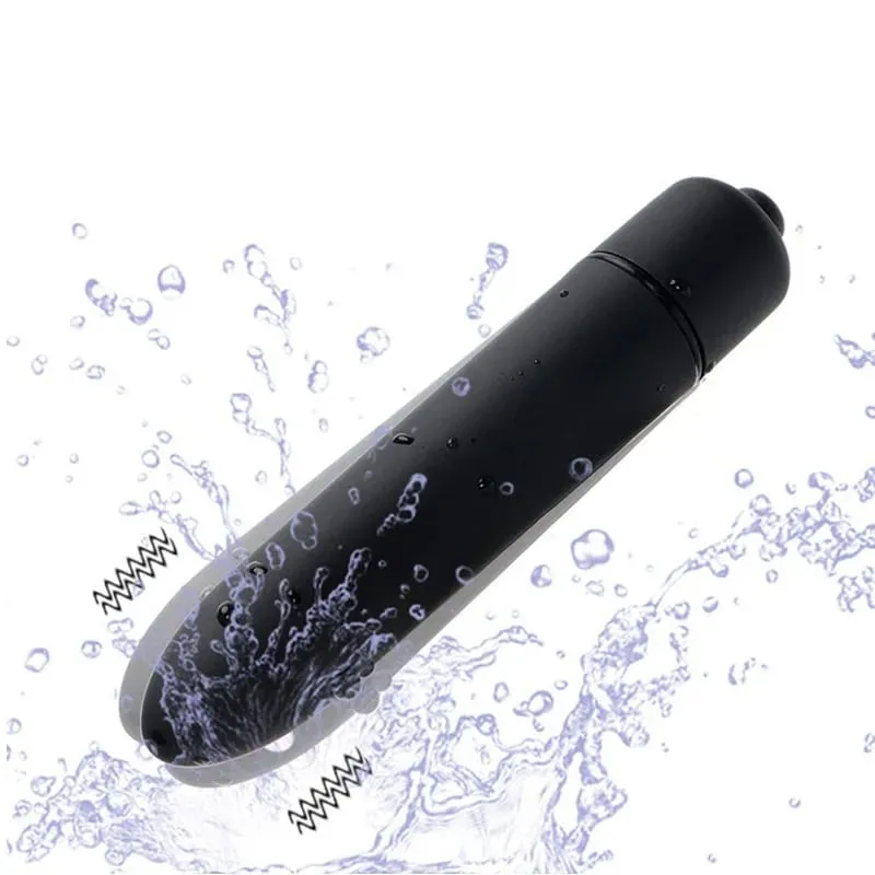 Mini vibrador bala de 10 velocidades para mulheres, estimulador de clitóris à prova d'água, vibrador, brinquedos sexuais para mulheres, produtos sexuais — image 4