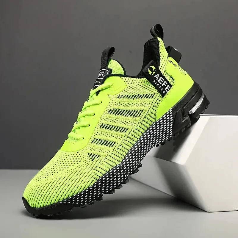 Tendência masculina original tênis plataforma sapato sola macia de alta qualidade tênis casuais correndo rendas até sapatos de treinamento ao ar livre calçado