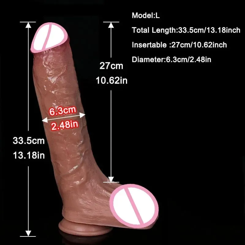 4 tamanhos realista macio grande vibrador duplo silicone ventosa pênis casais masturbação enorme galo mulher homem anal adulto brinquedo sexo