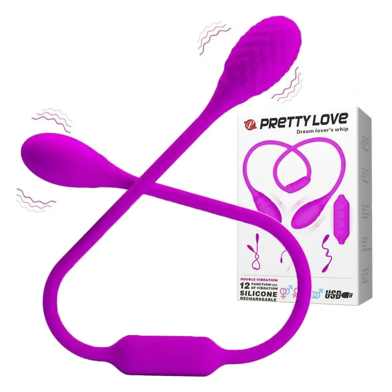 Vibrating Sex toys For Two Bullet Vibrators Double Penetration Silent Women Clitoris Powerful Long Anal Plug Soft Masturbator 18