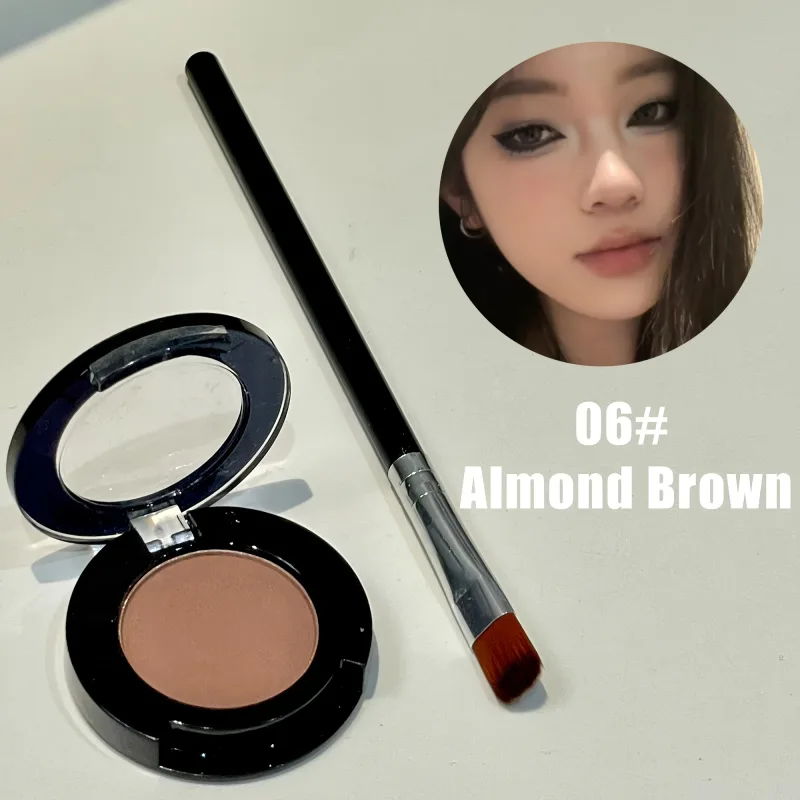 Sombra fosca única com pincel, cor de baixa saturação sob os olhos, maquiagem multiuso, ideal para presentes de férias — image 7