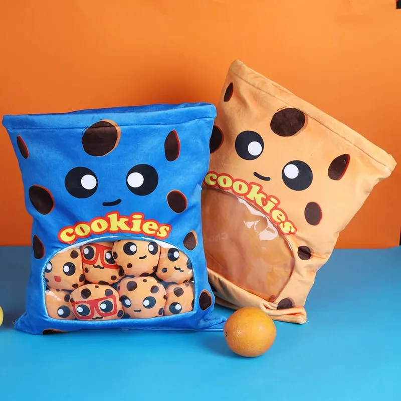 Boba chá biscoitos brinquedo de pelúcia bonito fofo lanches plushies pudim bolo alienígena abraço travesseiro presente aniversário sofá casa travesseiro decorativo — image 8