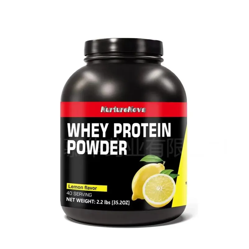 NurtureNova Chocolate Whey Protein Powder com Vitaminas Minerais Taurina para Suporte de Recuperação de Manutenção Muscular 1kg 40 Porções