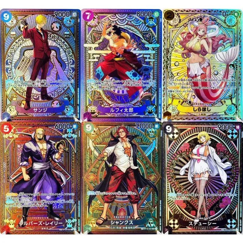 Conjunto completo de cartas de jogo de peça única sp, coleção completa de cartas raras de alta qualidade, réplica diy de cartão proxy de folha de anime [inglês/japonês]