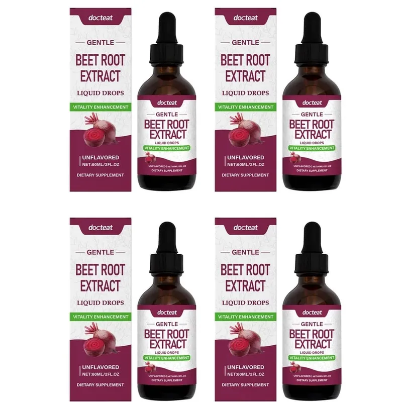 Docteat extrato de raiz de beterraba gotas líquidas sem sabor apoia a saúde cardiovascular apoia o desempenho da atividade física 60 ml