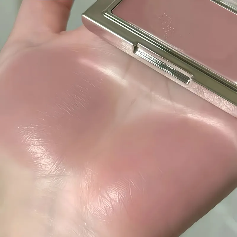 Herorange Misty Matte Cream Blush com conjunto de pincéis de maquiagem Textura fosca de baixa saturação ilumina a pele e cria looks de maquiagem encantadores