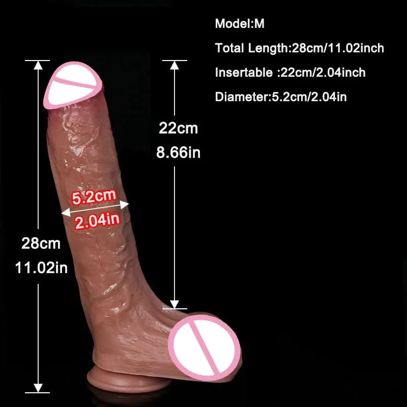 Realista 4 tamanhos macio grande vibrador duplo silicone ventosa pênis casais masturbação galo macio mulher homem anal adulto brinquedo do sexo