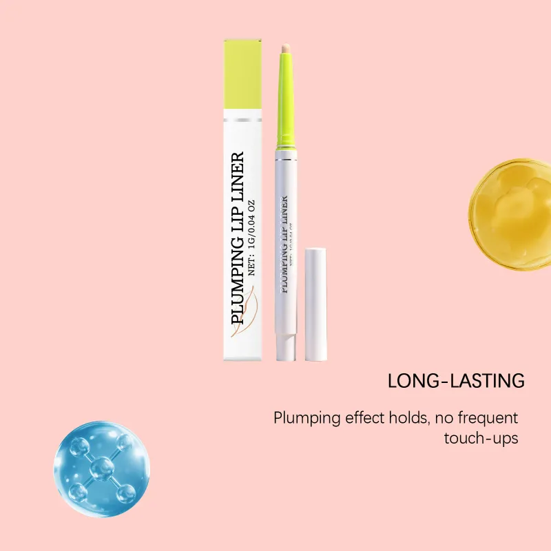 Lápis de lábios plumping liberdade definir pigmento duradouro à prova d'água leve natural uso diário maquiagem fosco caneta lipliner